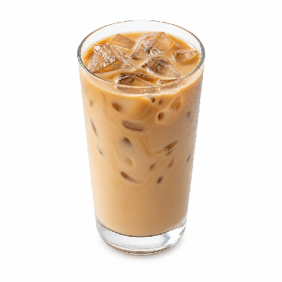 Manhattan Bagel 2% Milk Iced Latte