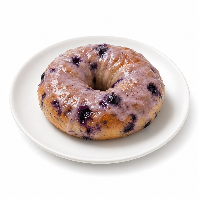 Manhattan Bagel Blueberry Glaze Bagel