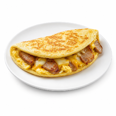 Manhattan Bagel Breakfast Omelet Wrap Egg Cheese Pork Roll