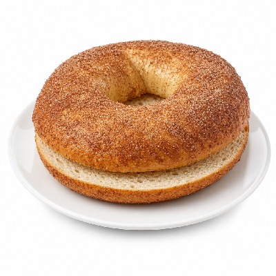 Manhattan Bagel Cinnamon Sugar California Bagel