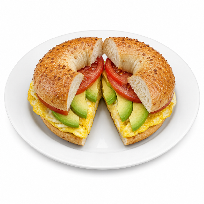 Manhattan Bagel Egg California Bagel