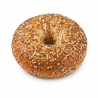 Manhattan Bagel Everything Bagel