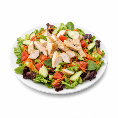 Manhattan Bagel Garden Market Salad with Chicken (without Dressing)