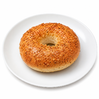 Manhattan Bagel Garlic Bagel