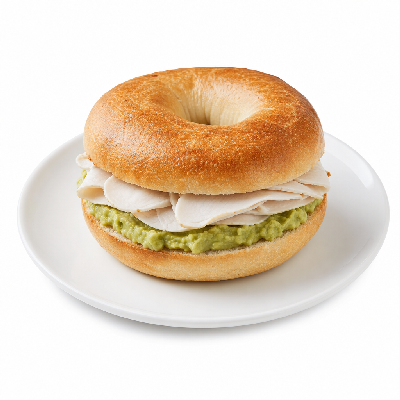Manhattan Bagel Garlic California Bagel
