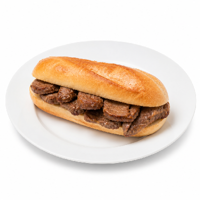 Manhattan Bagel Steak Roll