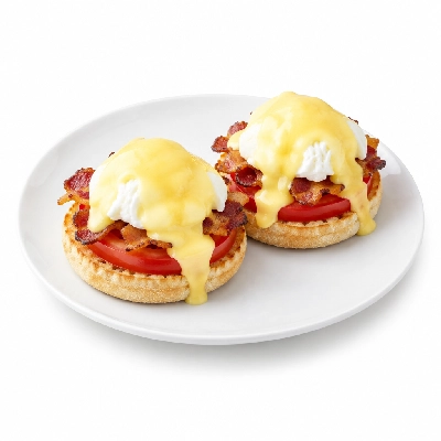 Marie Callender's Breakfast Bacon & Tomato Eggs Benedict