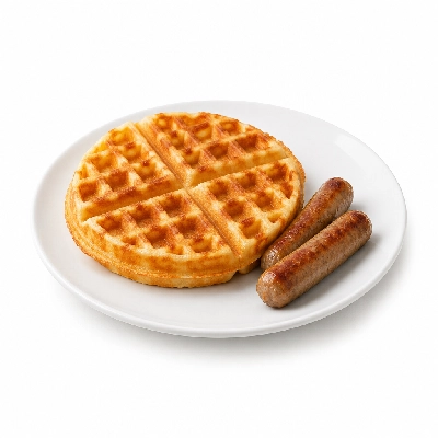 Marie Callender's Breakfast Belgian Waffle Combo with Sausage