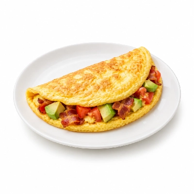 Marie Callender's Breakfast Bacon Tomato Avocado Omelet
