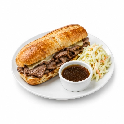 Marie Callender's Classic French Dip with Coleslaw