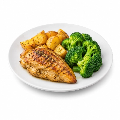 Marie Callender's Rosemary Chicken with Potatoes & Broccoli