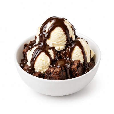 Marie Callender's Triple Chocolate Brownie Sundae
