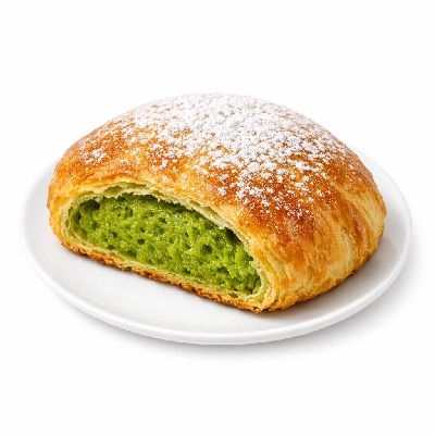 Matcha-Flavored Pastry
