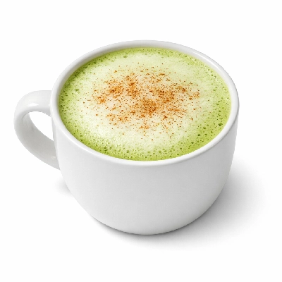 Cinnamon Matcha Latte