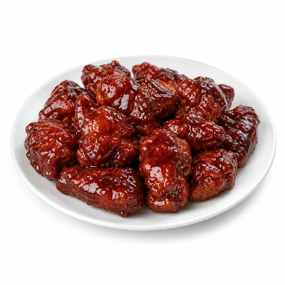 Mazzio's Pizza 10 Piece Spicy BBQ Wings Boneless