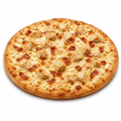 Mazzio's Pizza Chicken Bacon Alfredo Pizza 9 Inch Original