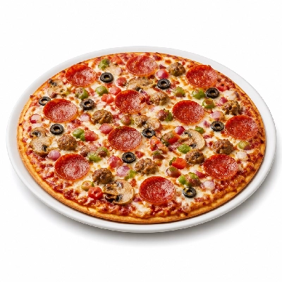 Mazzio's Pizza Combo Pizza 9 Inch Thin
