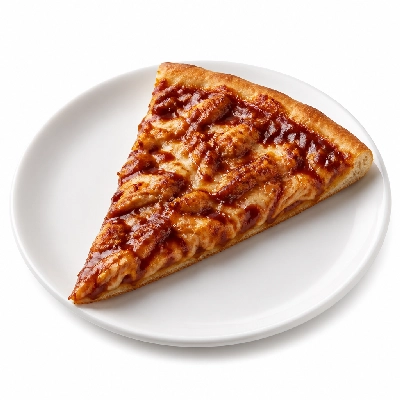 Mazzio's Pizza Create Your Own Pizza Sauce Barbeque 9 Inch Slice