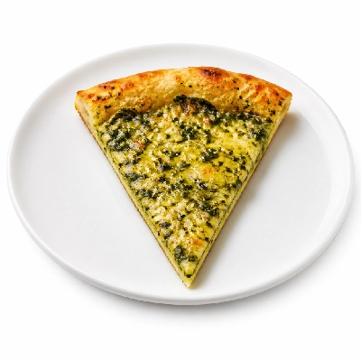 Mazzio's Pizza Create Your Own Pizza Sauce Garlic Basil Olive Oil 9 Inch Slice
