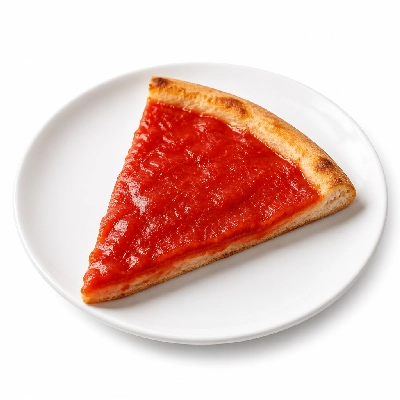 Mazzio's Pizza Create Your Own Pizza Sauce Sweet Red Marinara 12 Inch Slice
