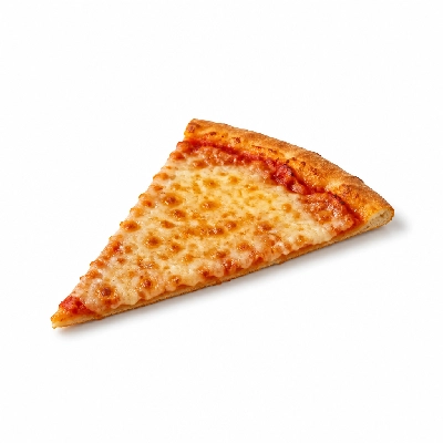 Mazzio's Pizza Create Your Own Thin Pizza Crust 12 Inch Slice