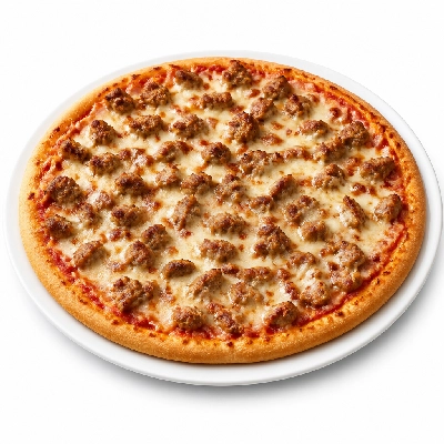 Mazzio's Pizza Four Meat Pizza 9 Inch Original