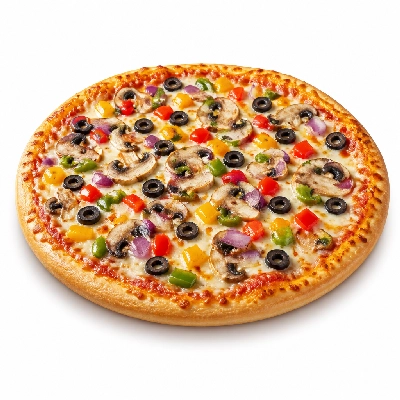 Mazzio's Pizza Fresh Veggie Pizza 12 Inch Original