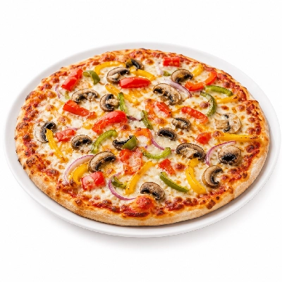 Mazzio's Pizza Fresh Veggie Pizza 12 Inch Thin