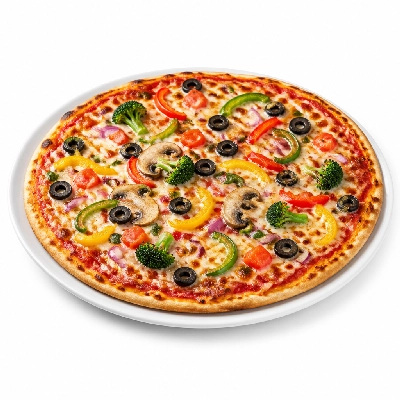 Mazzio's Pizza Fresh Veggie Pizza 14 Inch Thin