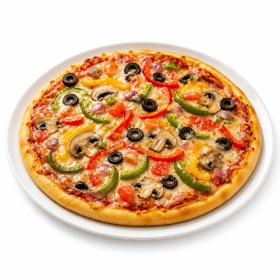 Mazzio's Pizza Fresh Veggie Pizza 9 Inch Original