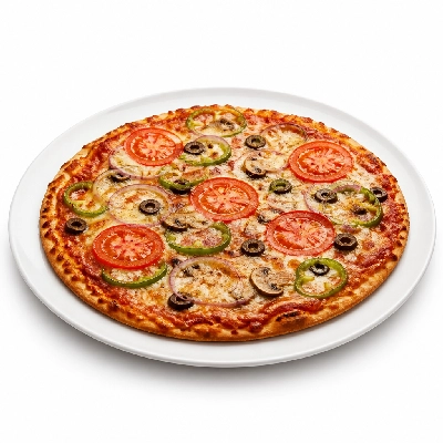 Mazzio's Pizza Greek Pizza 12 Inch Thin