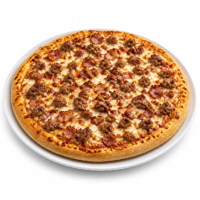 Mazzio's Pizza Ken's Six Meat Pizza 9 Inch Original