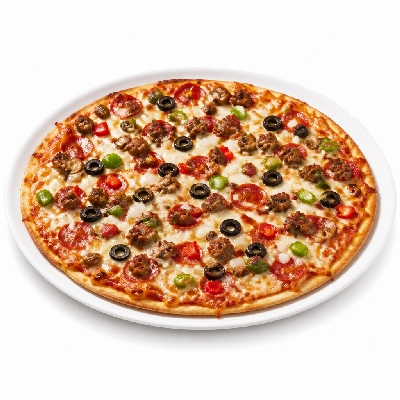 Mazzio's Pizza Ken's Supreme 14 Inch Thin