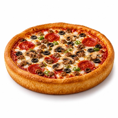Mazzio's Pizza Lucky 7 Pizza 14 Inch Deep Dish