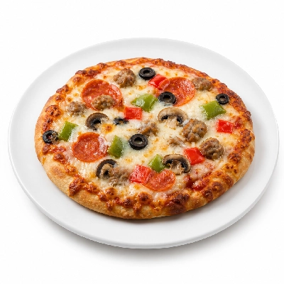 Mazzio's Pizza Lucky 7 Pizza 9 Inch Original