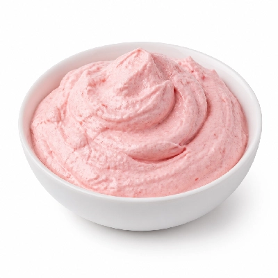 Mazzio's Pizza Salad Bar Dessert Whipped Strawberry Delight