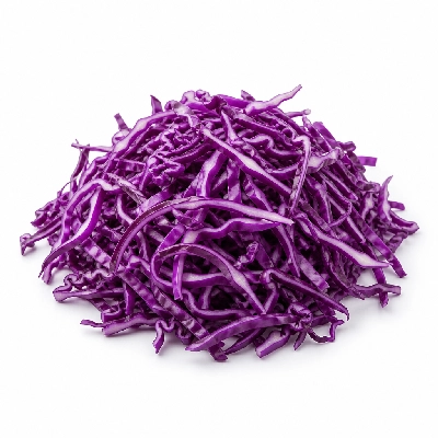 Mazzio's Pizza Salad Bar Purple Cabbage Fresh Shredded