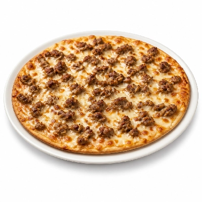 Mazzio's Pizza Six Meat Pizza 12 Inch Thin