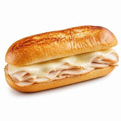 Mazzio's Pizza Toasted Hoagie Turkey and Provolone with Chips