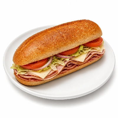 Mazzio's Pizza Toasted Hoagie Tuscan Smash on Wheatberry Bread with Chips