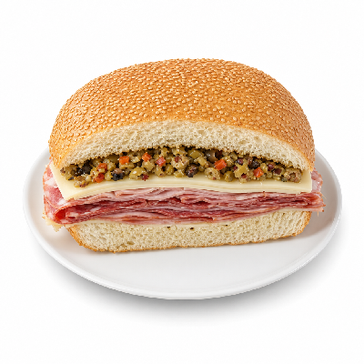 McAlister's Deli Hot Sandwiches Muffuletta Whole (Serves 2-4)