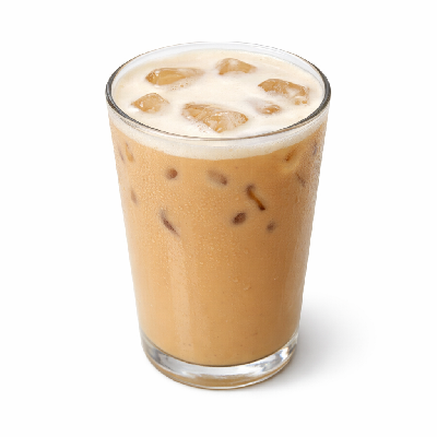 McDonald's Australiano Iced Chai Latte Soy Milk Small