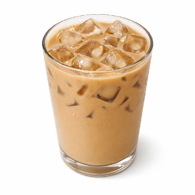 McDonald's Beverages Iced Coffee with Sugar Free French Vanilla Syrup (Small)