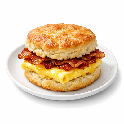 McDonald's Breakfast Bacon Egg & Cheese Biscuit (Regular Size)