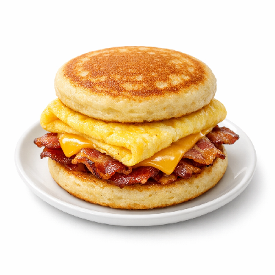 McDonald's Breakfast Bacon Egg & Cheese McGriddles