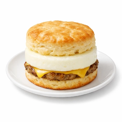 McDonald's Breakfast Big with Egg Whites (Large Size Biscuit)