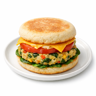 McDonald's Breakfast Veg Supreme McMuffin