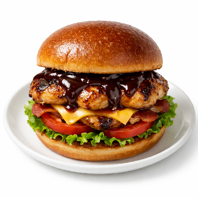 McDonald's Burgers BBQ Chicken Blac