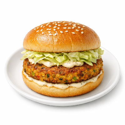 McDonald's Burgers Spicy Vegetable Deluxe