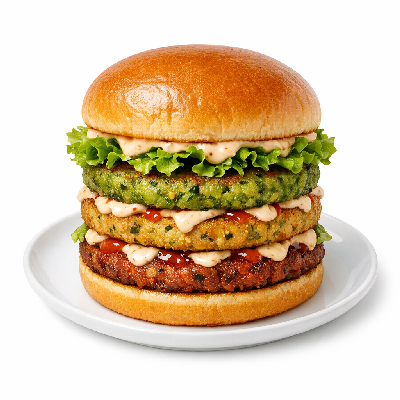 McDonald's Burgers Veg Maharaja Mac